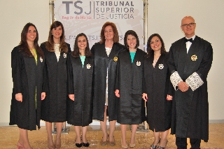 Jura de cinco secretarias judiciales de la 38 Promoción (2)